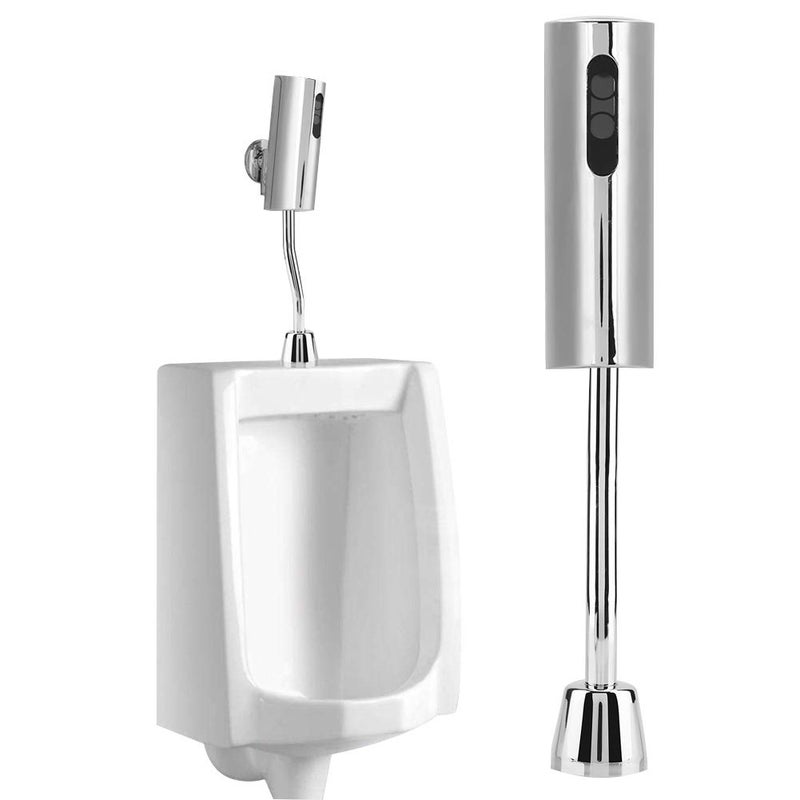 Hffheer Automatic Sensor Urinal Flush Valve, Intelligent Faucet, Wall Mounted, Touchless, Water-Saving, Deodorization, Brass & Electroplated, Globe Valve, Urinal Flush Valves, Urinal Flush - Image 1